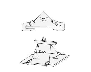 Varied Specifications Alloy Steel Lifting Clamp DHQ Series Steel Hanging Clamp
