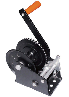 Khối màu tay chuyển động phanh loại tay Winch với 10 1 tỷ lệ bánh răng để nâng và kéo 6.4kg