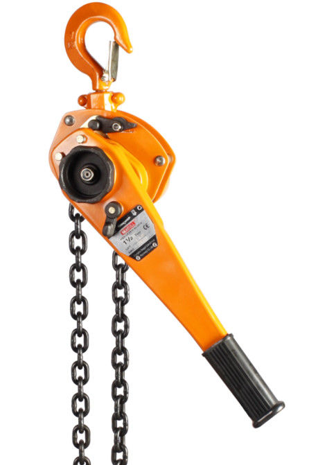 Heavy Duty Alloy Steel 2 Ton 3 M Chain Lever Hoist For Warehouse / Factory