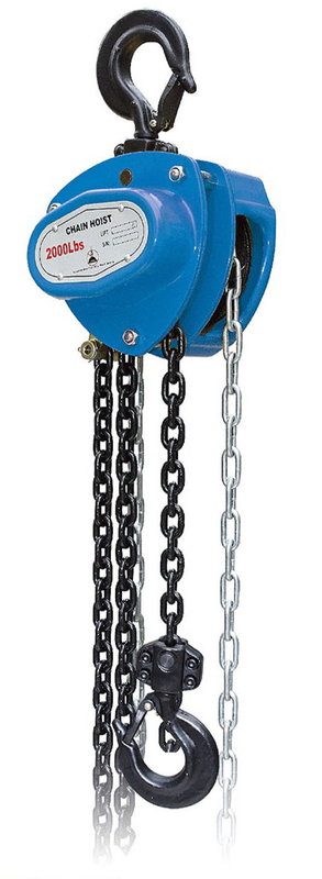 Khối dây chuyền thủ công 1T Đèn 5.3kg 4 1 Nguyên nhân an toàn để nâng dễ dàng